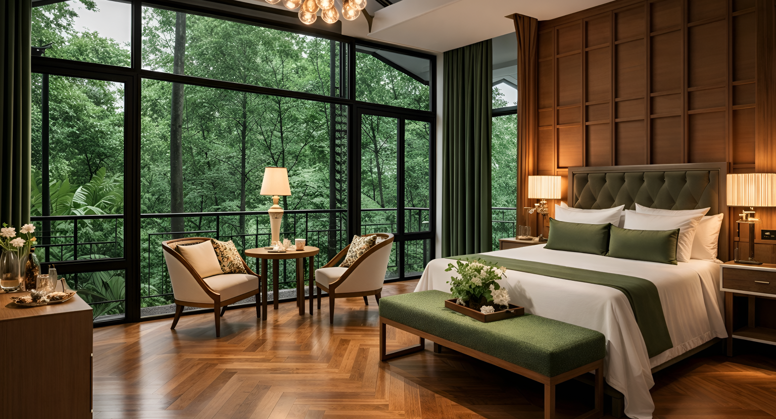 Luxurious Hotel Room - Hotel Adhiras